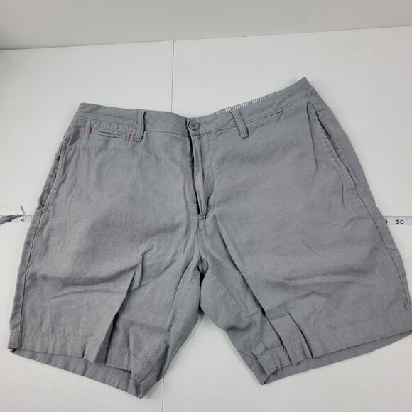 Untuckit St. julian shorts‎ gray size 36 chino mens 2996 - Picture 1 of 11